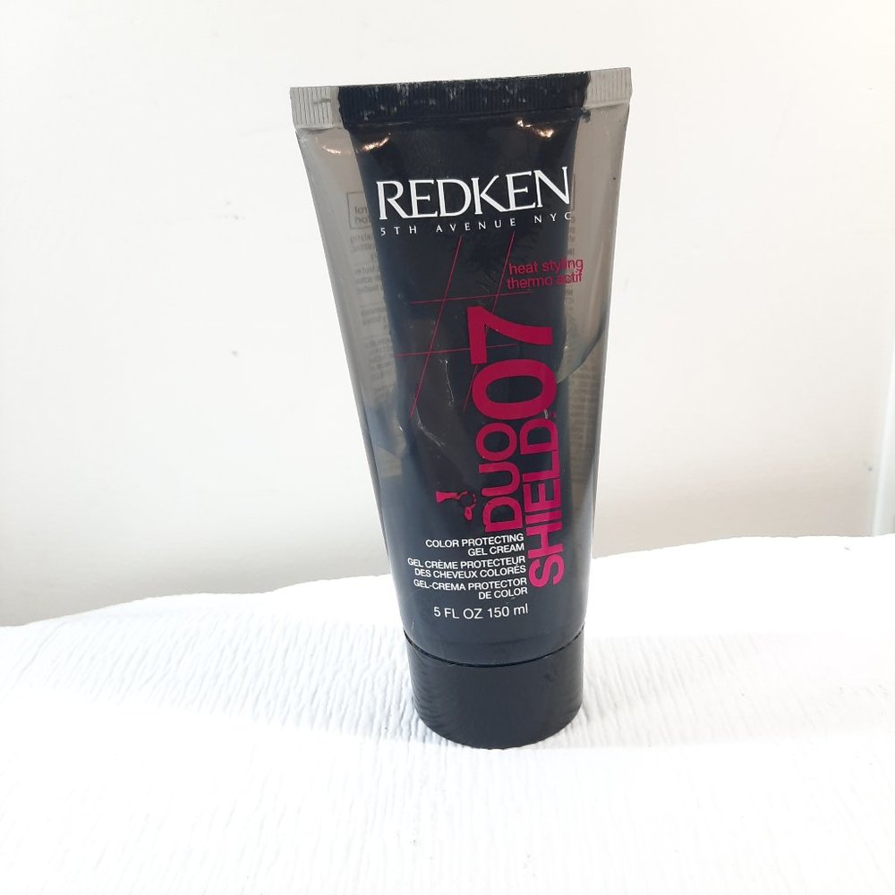 Redken Styling Duo Shield‎ 07 Color Protecting Gel Cream 150ml/5oz 50% full READ